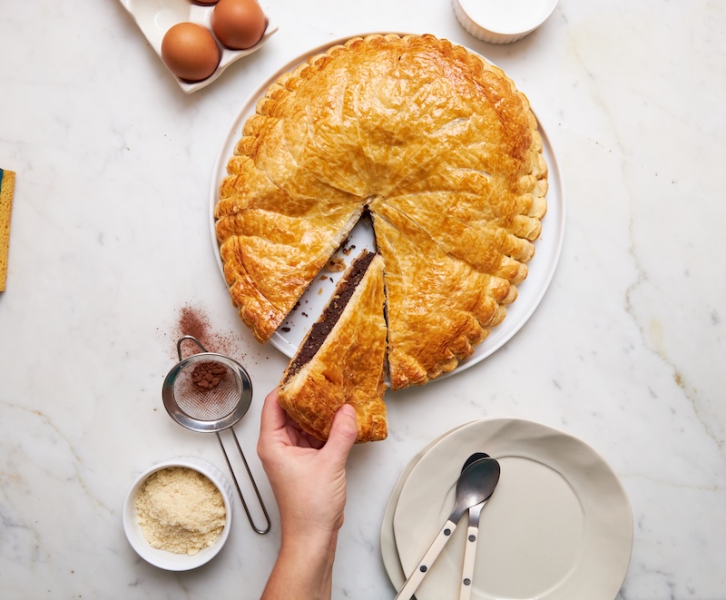 recette de Galette des Rois amande cacao