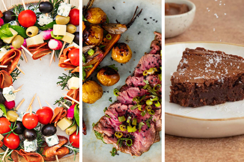 Le menu de la semaine du nouvel an