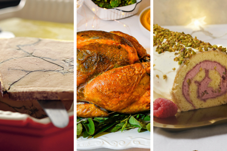 Le menu de la semaine de Noël