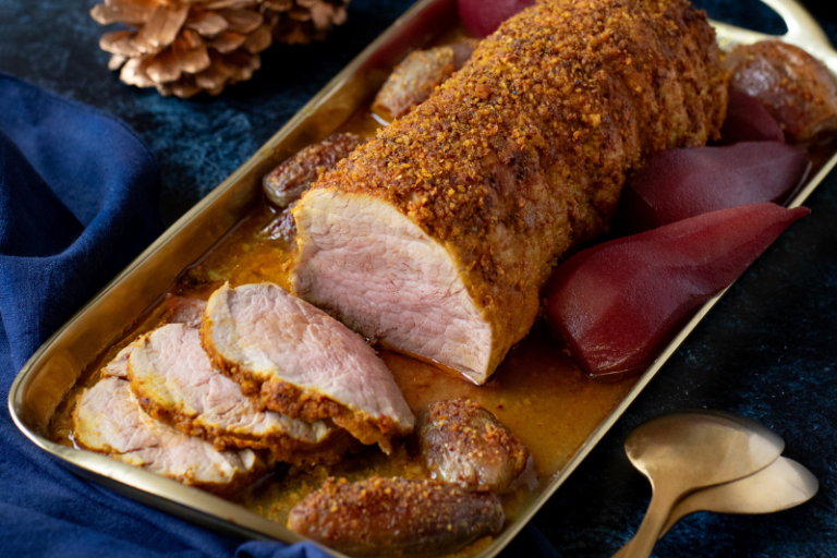 Rôti de veau aux épices