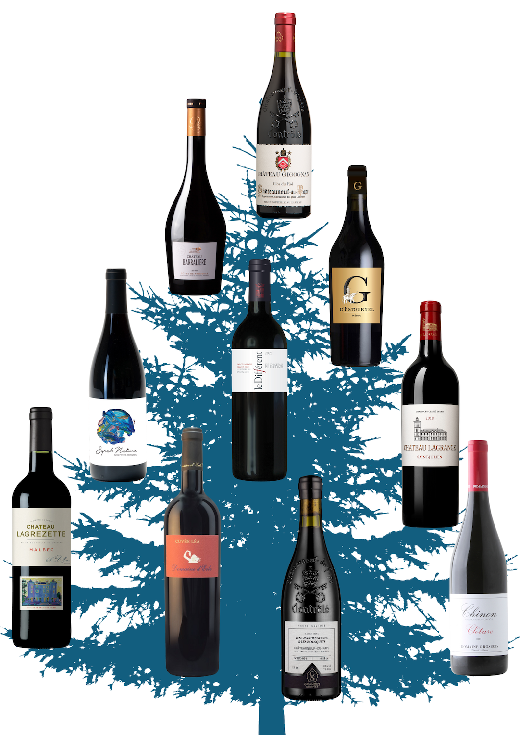 Les vins rouges de Noël 2024