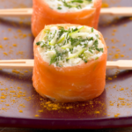 Makis de saumon fumé au chèvre