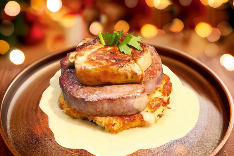 Tournedos Rossini sauce aux cèpes