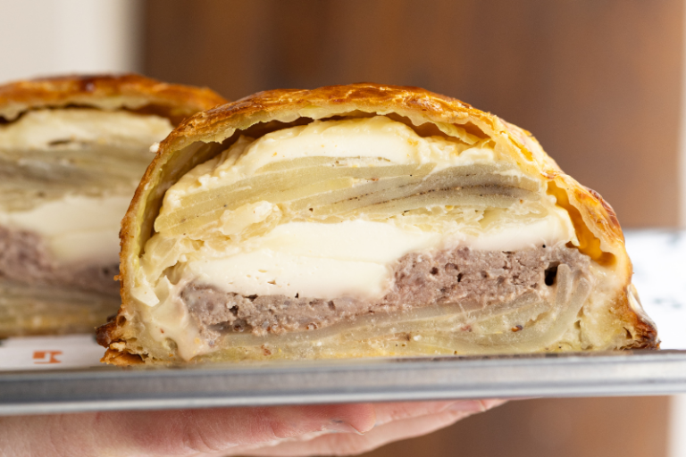 Tourte rustique au Chabichou du Poitou