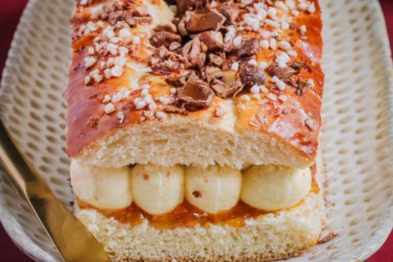 Tarte tropézienne aux pralines