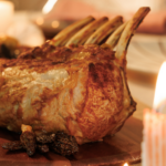 Carré de veau aux morilles