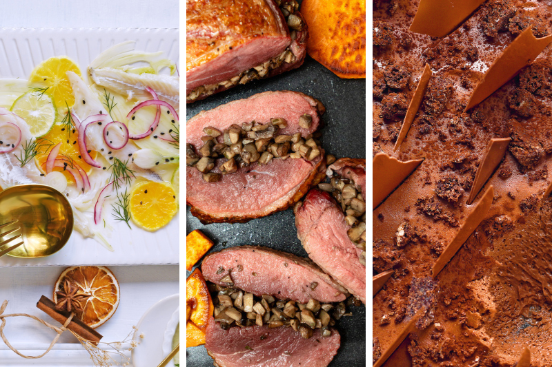 Le menu de la semaine du nouvel an