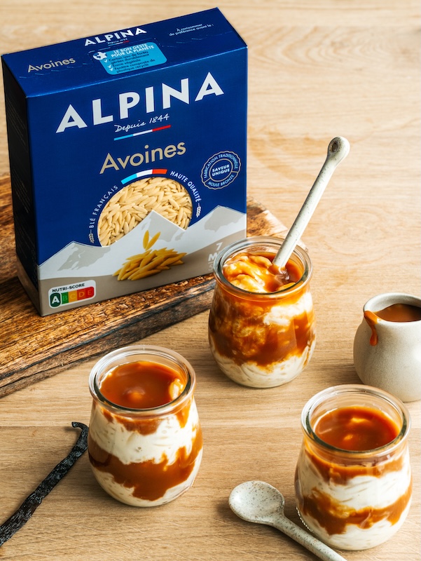 recette de Avoines vanille et caramel