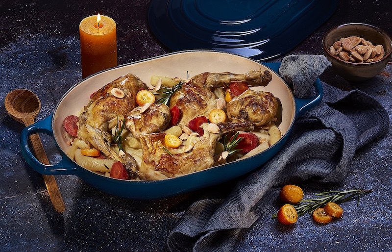 recette de Cocotte de lapin aux salsifis