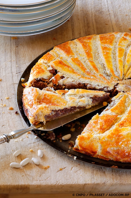 recette de Galette des Rois aux amandes et au chocolat