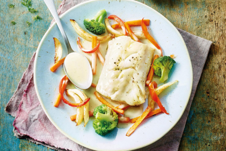 Cabillaud à la Sauce de Saint Agur