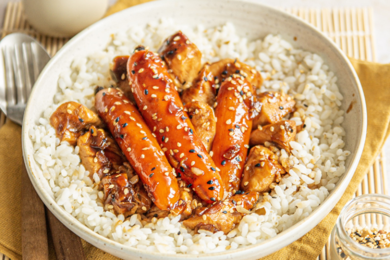 Carottes minute au sésame et au miel