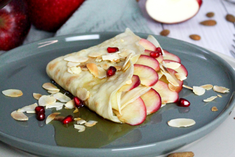 Crêpes légères au lait d’amande
