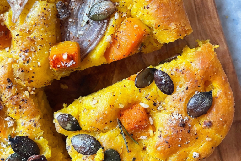 Focaccia à la courge