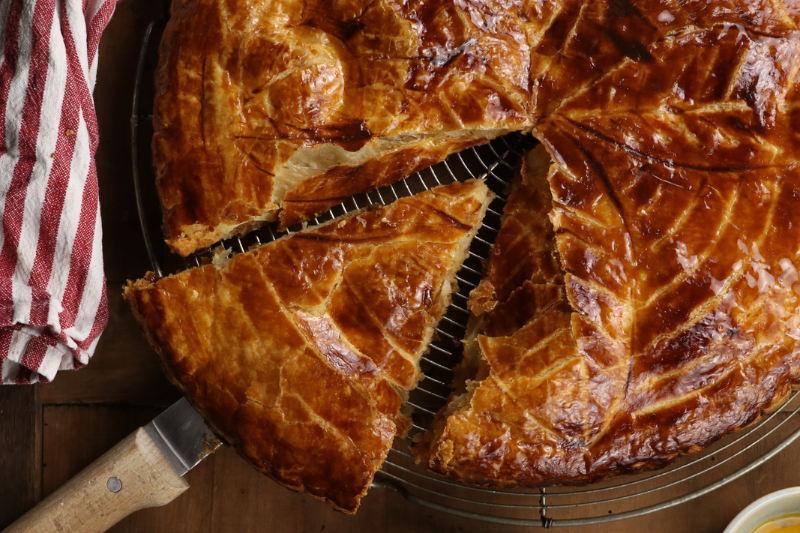 Galette des Rois à la compote de pomme