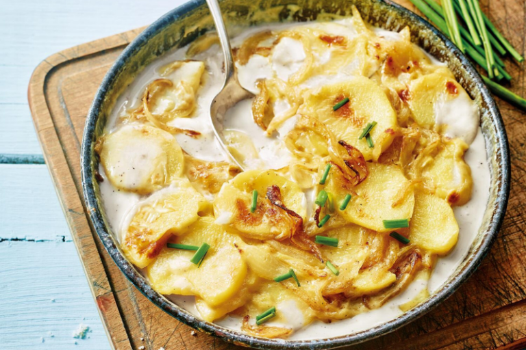 Gratin dauphinois au Saint Agur
