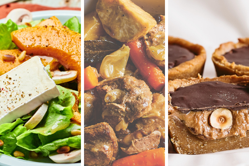 Le menu de la semaine du 6 janvier