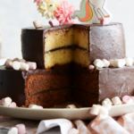 Layer cake tout chocolat