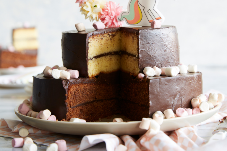 Layer cake tout chocolat