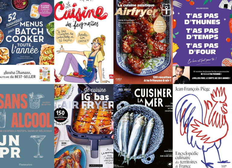 Les livres gastronomiques de janvier 2025