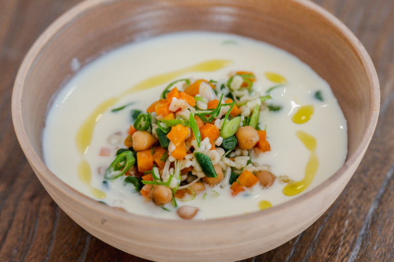 Minestrone à la crème de Comté