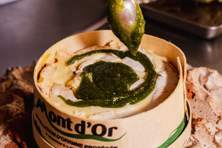 Mont d’Or rôti au four