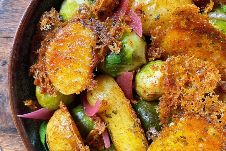 Pommes de terre rôties au Parmesan