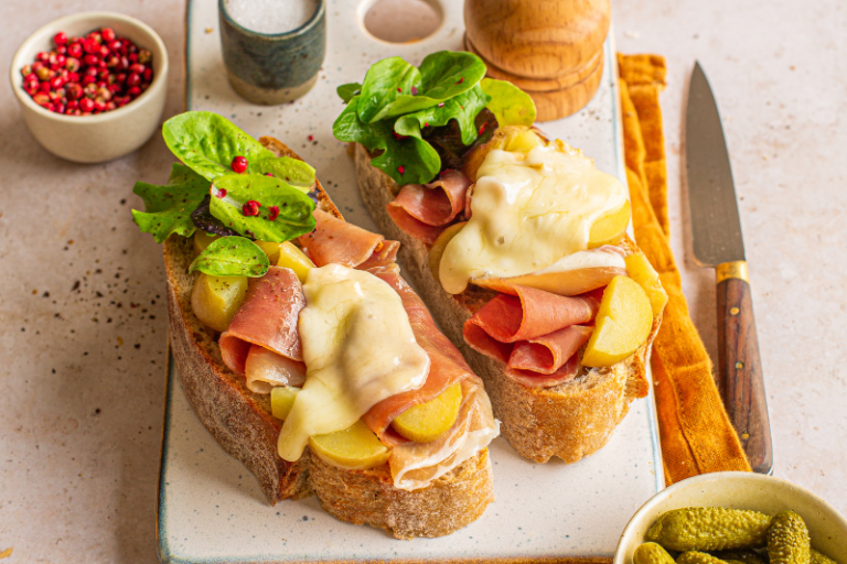 Raclette toast
