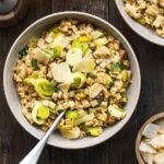 recette de Crozitto au sarrasin et aux poireaux
