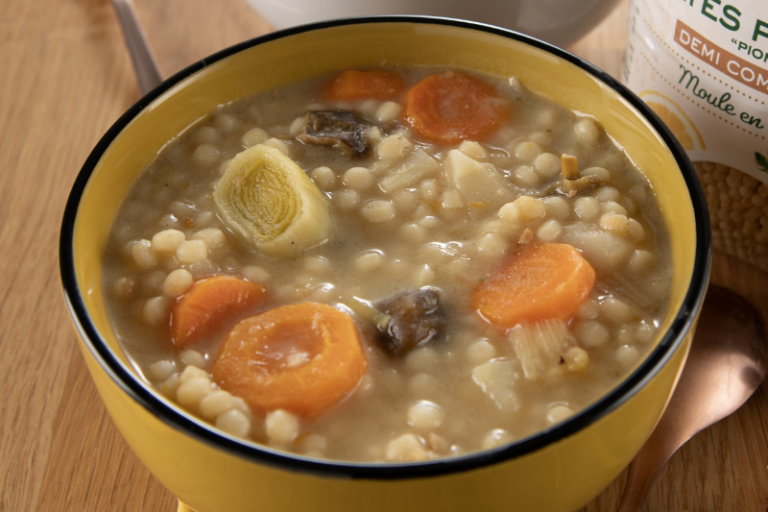 Soupe aux légumes d’hiver et piombi