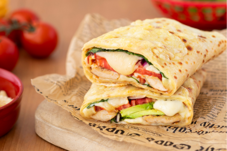 Crêpes façon tacos