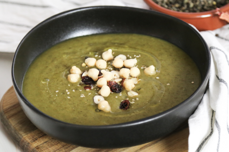 Velouté protéiné de lentilles vertes