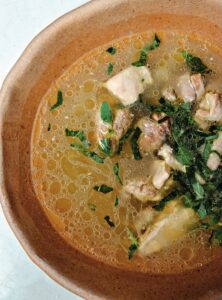 recette de Bouillon de porc au raifort