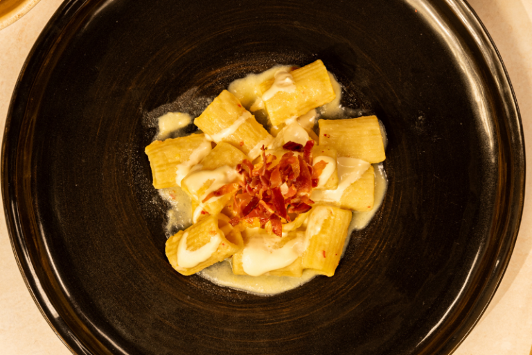 Rigatoni mezzi à la crème de citron