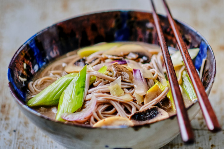 Bouillon de nouilles de sarrasin