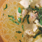 Bouillon de porc au raifort
