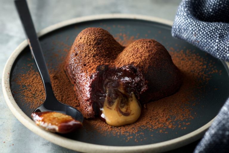 Coeurs coulants au beurre de cacahuète