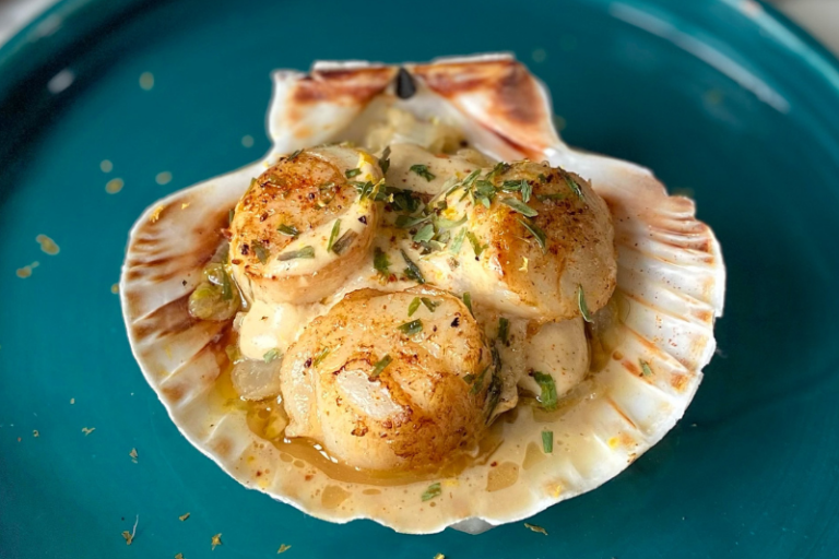 Coquilles Saint-Jacques à la lilloise