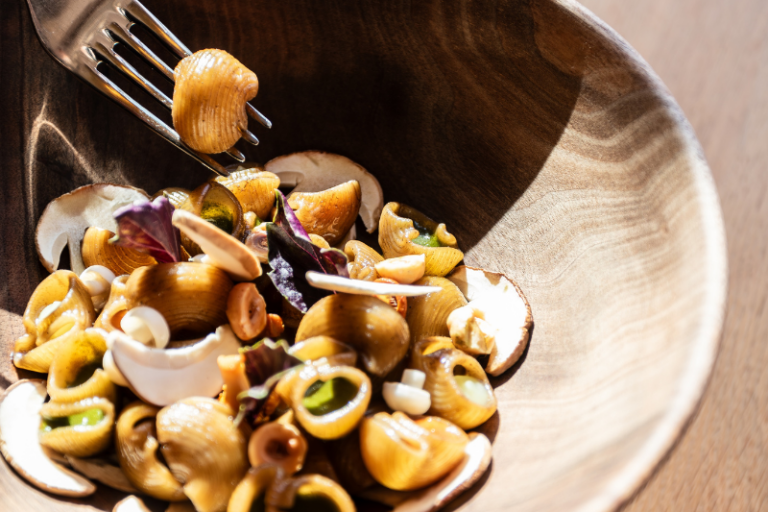 Coquilles aux champignons forestiers