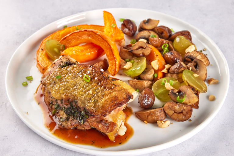 Cuisses de poulet farcies sous la peau