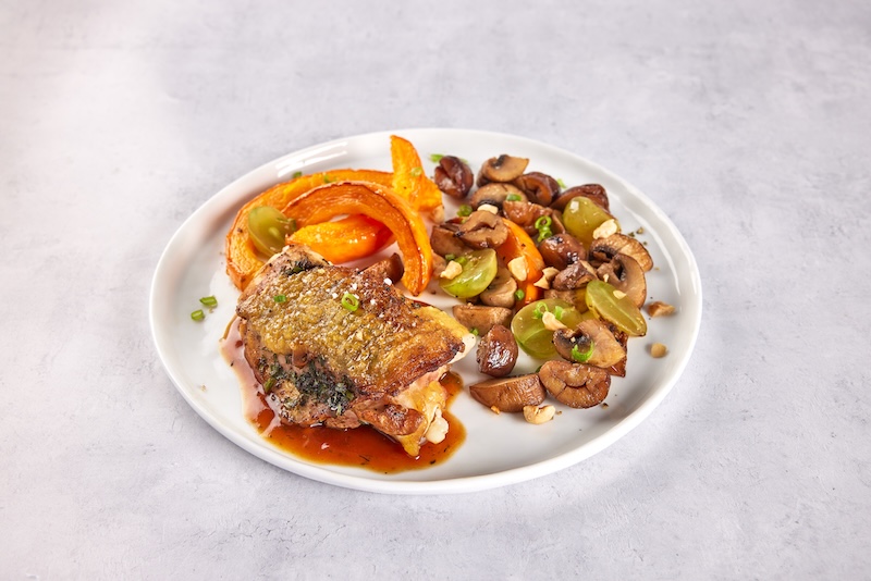 recette de Cuisses de poulet farcies sous la peau