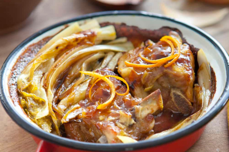 Fondue d’endives à l’orange