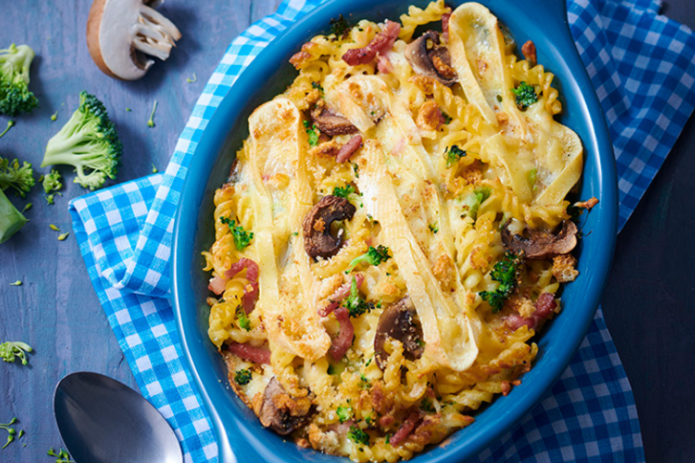 Gratin de torsades au Reblochon