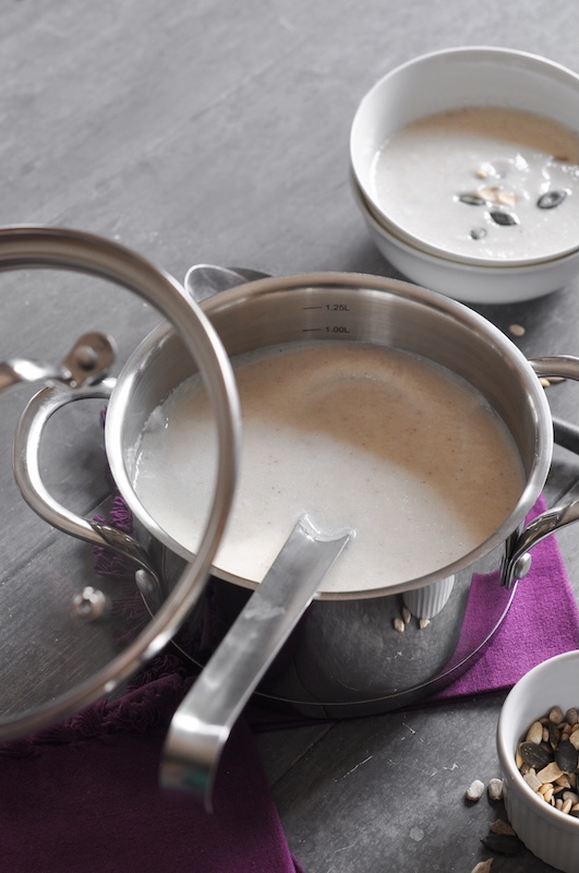 recette de Velouté de céleri aux quatre épices