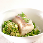 Merlu en compagnie verte