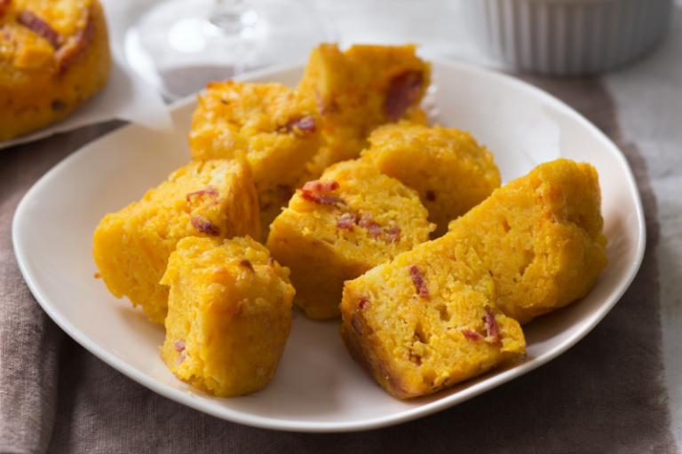 Mini-cakes de potimarron au chorizo