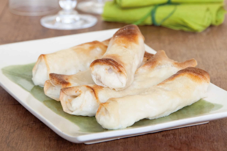 Nems croustillants au chou-fleur