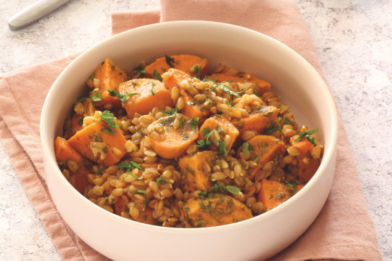 Petit épeautre aux patates douces