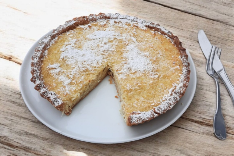 Tarte à la choucroute au lait de coco