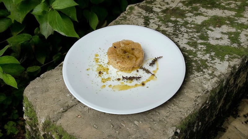recette de Choucroute au combawa et Saint-Jacques